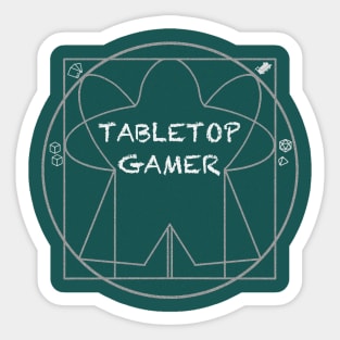 Chalkboard Gamer Sticker